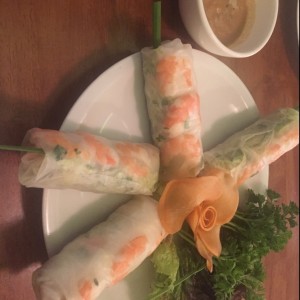 Rollitos de Camarones