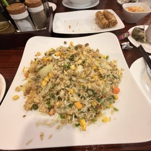 Arroz Frito - Con Pollo
