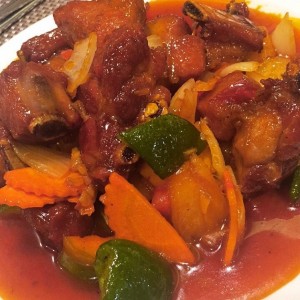 puerco agridulce