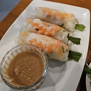 rollo fresco de Camaron