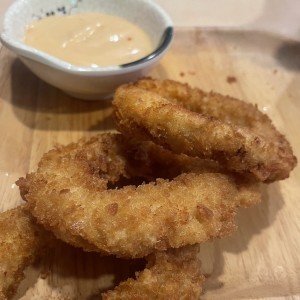 Aros de pollo