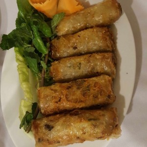 rollos fritos de puerco