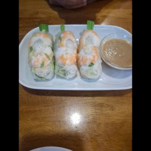 Rollos Frescos - Con Camarones