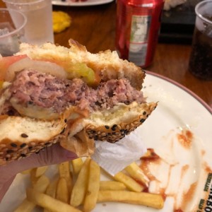 Hamburguesa con papas