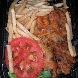 pescado con papas
