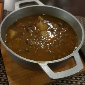 sopa de lentejas