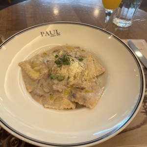 Raviolis Farcis aux Champignons et Ricotta