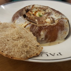 sopa de cebolla
