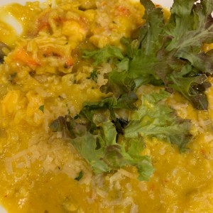 risotto de langosta