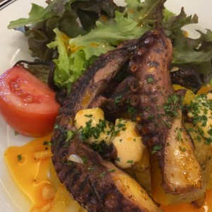 pulpo al grill