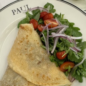 Crepe au champignones