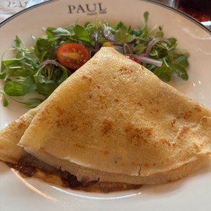 Crepe de hongos