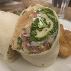 Wrap de salmon