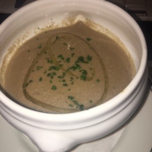 sopa de hongos