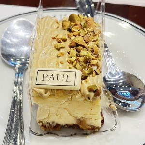 Cheesecake de pistacho