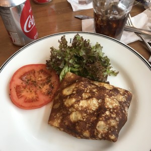 crepes de pollo