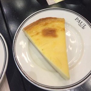 torta de flan.