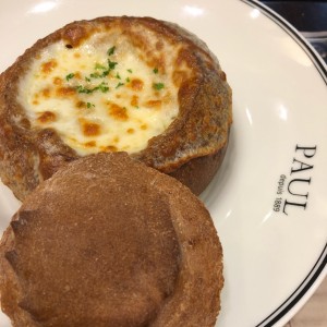 sopa de cebolla