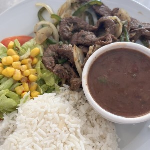 Fajitas de carne 
