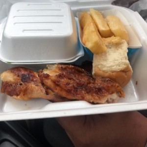 1/4 de pollo