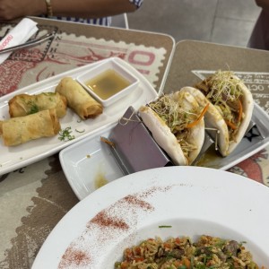 Rollitos de Papel de Arroz de Vegetales