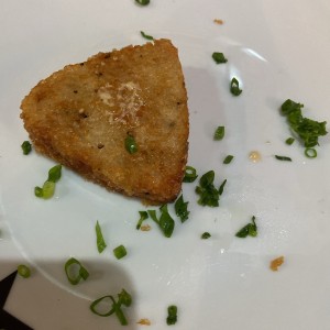 Brocheta de queso