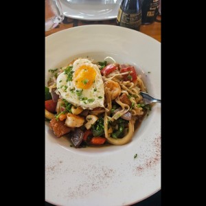 Pad Kee Mao de Mariscos