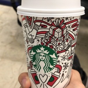 green tea latte con leche regular