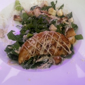 Ensalada Cesar con Pollo