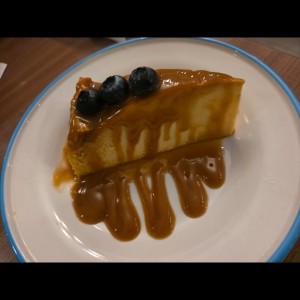 Flan de la casa