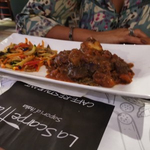 Osobuco con vegetales