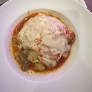Lasagna de carne