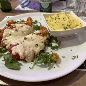 Pollo a la permasena