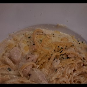 Fettuccine Alfredo Pollo