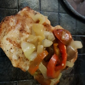 pollo a la parrilla.