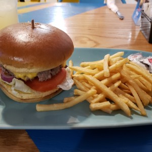 hamburguesa sencilla