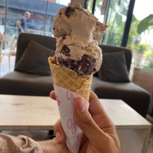 Helado de Brownie