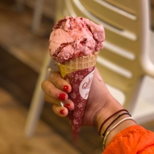 Helado de Frutos del Bosque