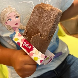 Paleta de chocolate