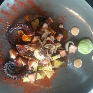 Platos Fuertes - Pulpo multicultural