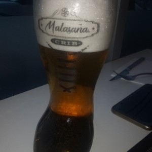 Heineken servida en bota