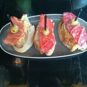Entradas - Montaditos de tortilla