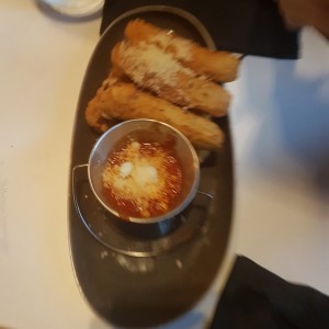 Dedos de mozzarella (6 U)