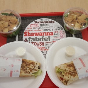 shawarme de carne