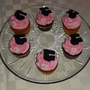 cup cake de graduacion