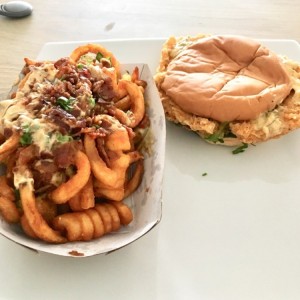 chicken pollo + anti fries