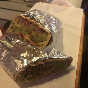 wrap de falafel