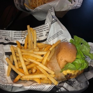 hamburguesa La americana.