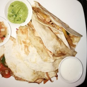 fajitas de pollo
