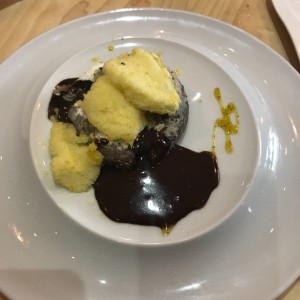 volcan de chocolate